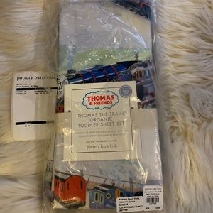 Pottery Barn,Thomas the Train Toddler Sheets